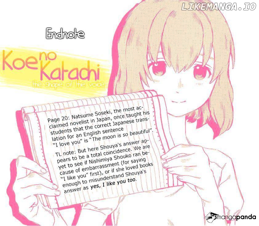 A Silent Voice, Chapter 23 image 20